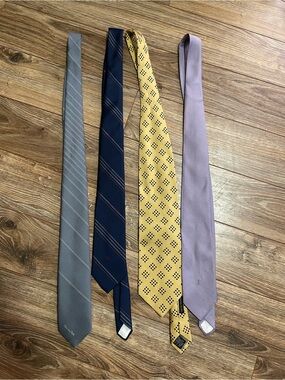 4 high-end men’s ties